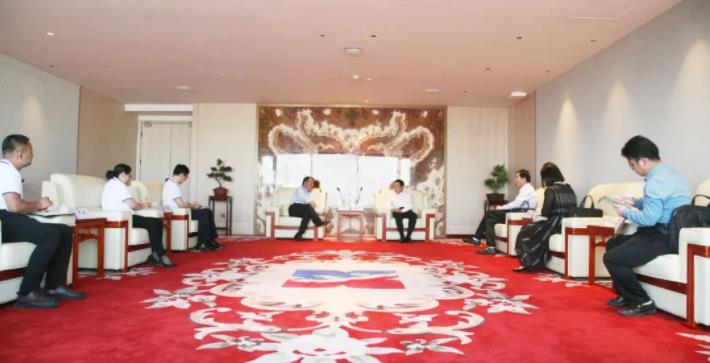 陕西中医药大学党委副书记蒲济生一行莅临PT视讯(中国区)官网股份考察交流 陕西中医药大学党委副书记蒲济生一行莅临PT视讯(中国区)官网股份考察交流