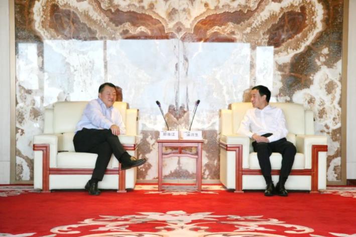 陕西中医药大学党委副书记蒲济生一行莅临PT视讯(中国区)官网股份考察交流 陕西中医药大学党委副书记蒲济生一行莅临PT视讯(中国区)官网股份考察交流