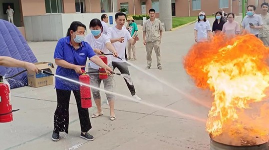 PT视讯(中国区)官网股份组织开展消防综合演练