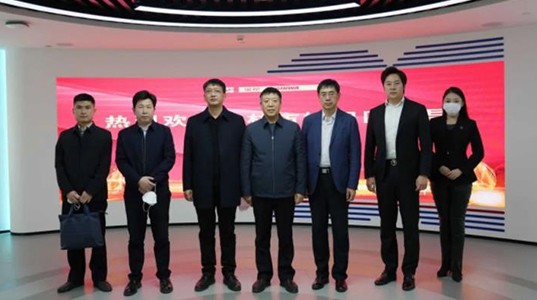 榆林市榆阳区政府领导莅临PT视讯(中国区)官网股份考察调研